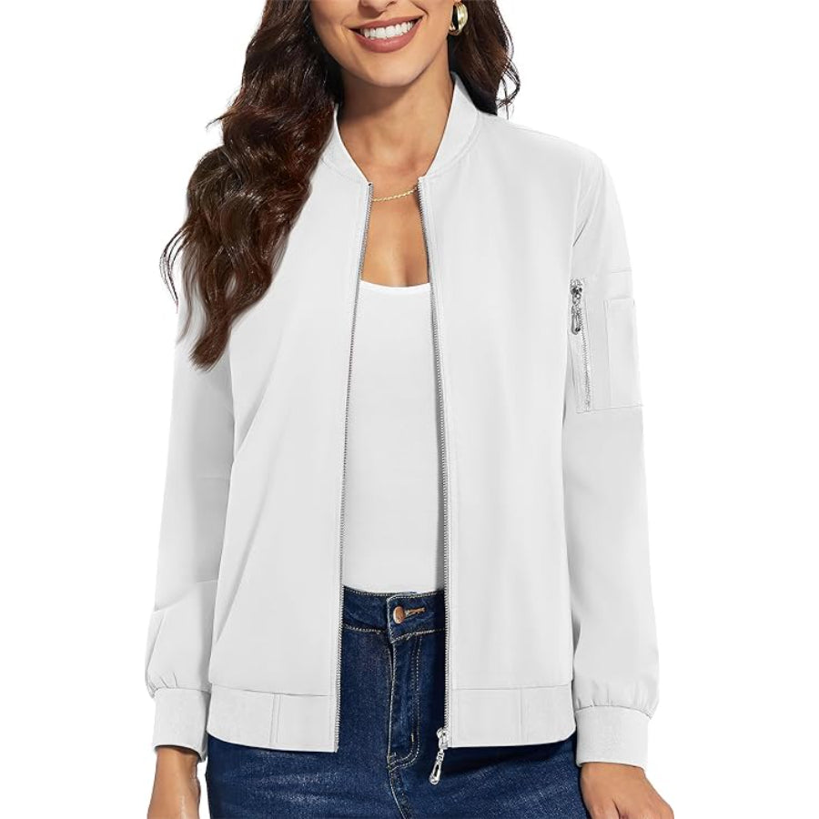 Women's Premium Bomber Jacket Outerwear