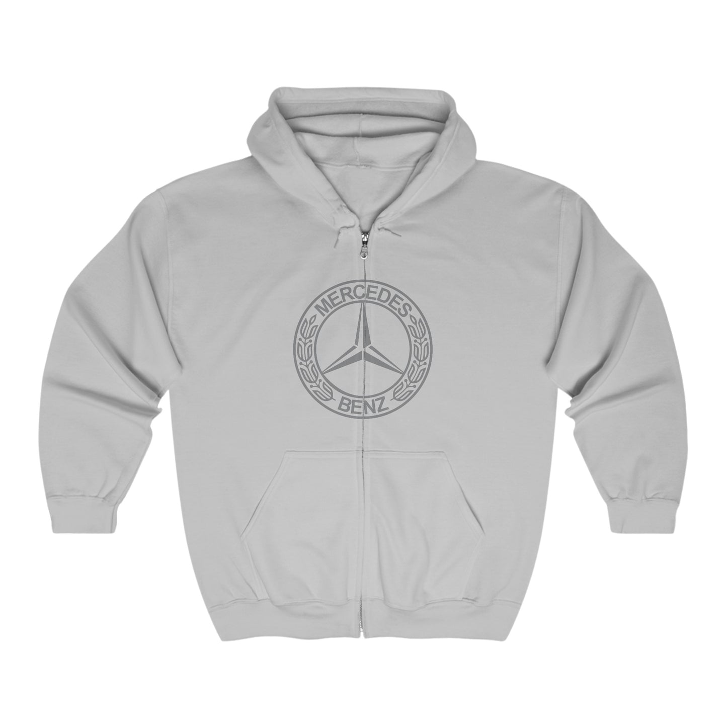 Mercedes Benz Zip-Up Hoodie