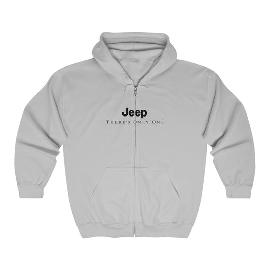 Jeep Logo Zip-Up Hoodie