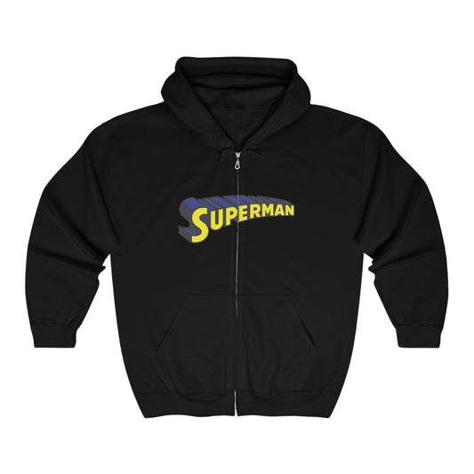 Superman Zip-Up Hoodie