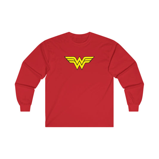 Wonder Woman Logo Long Sleeve T-Shirt