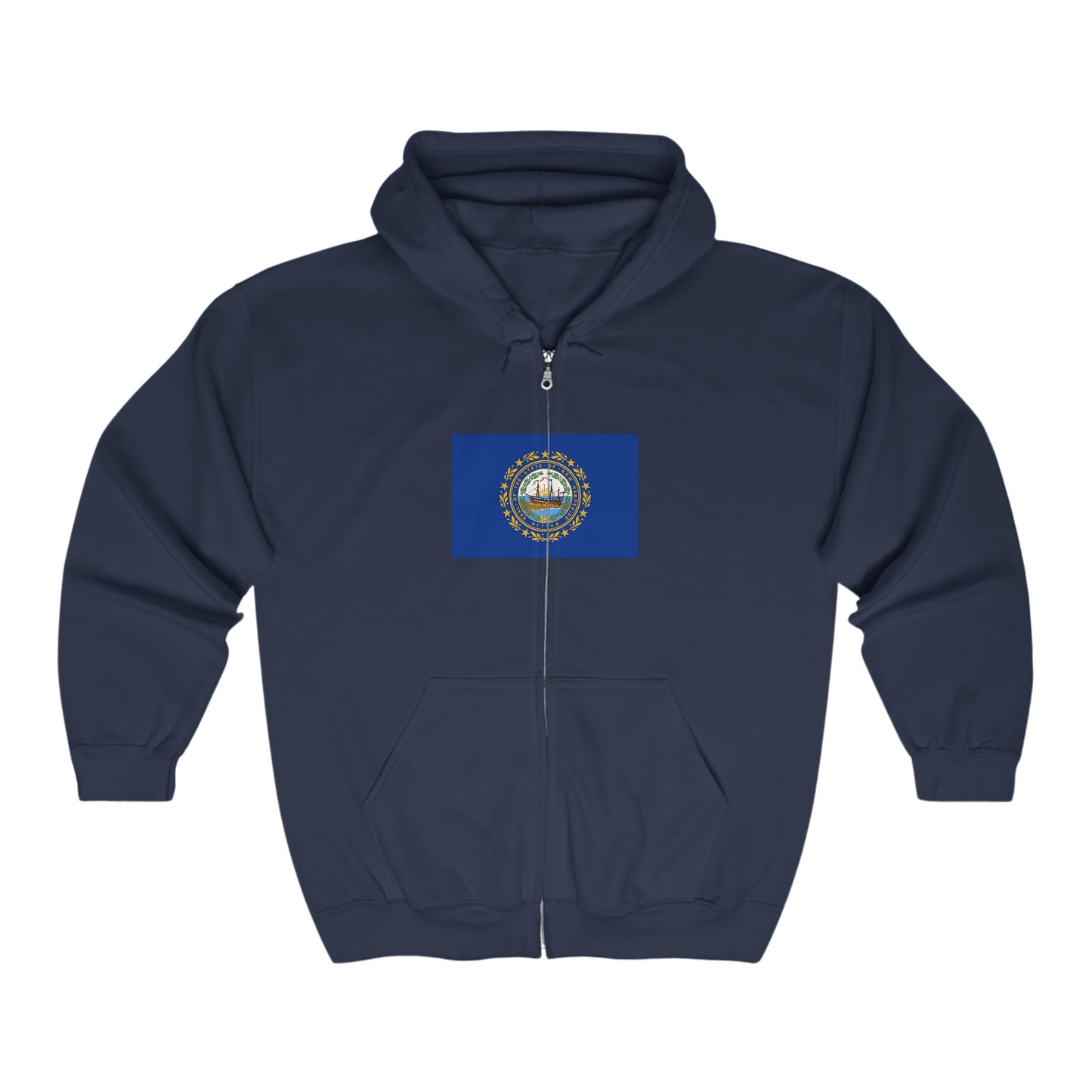 New Hampshire Zip-Up Hoodie