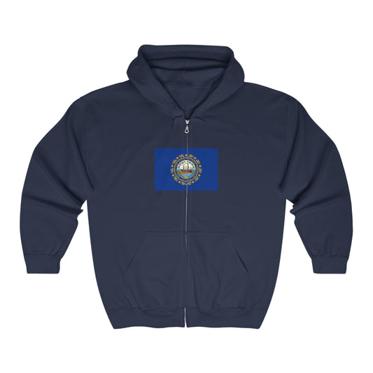 New Hampshire Zip-Up Hoodie