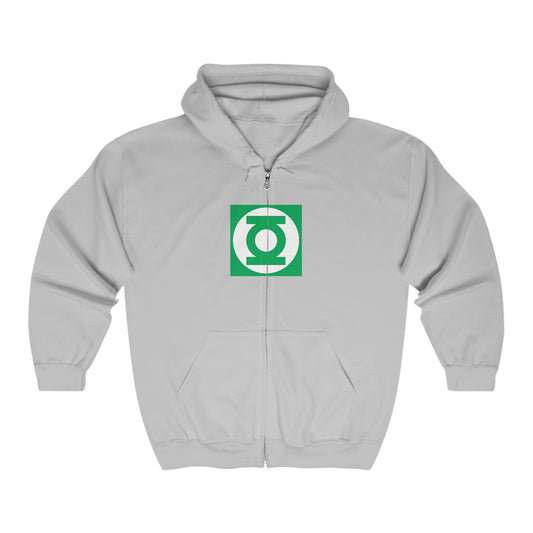 Green Lantern Zip-Up Hoodie