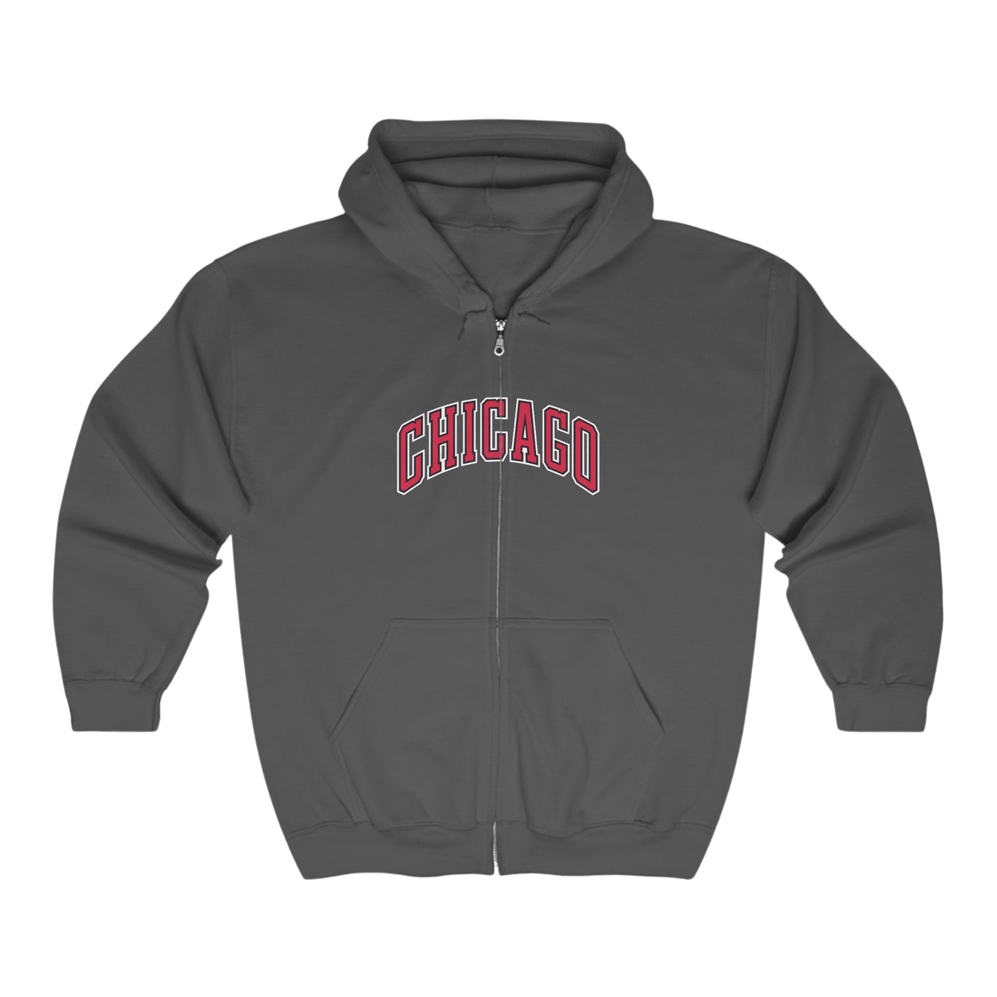 Chicago Zip-Up Hoodie