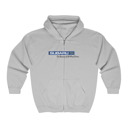 Subaru Logo Zip-Up Hoodie