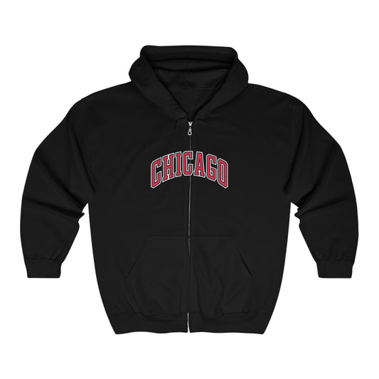 Chicago Zip-Up Hoodie