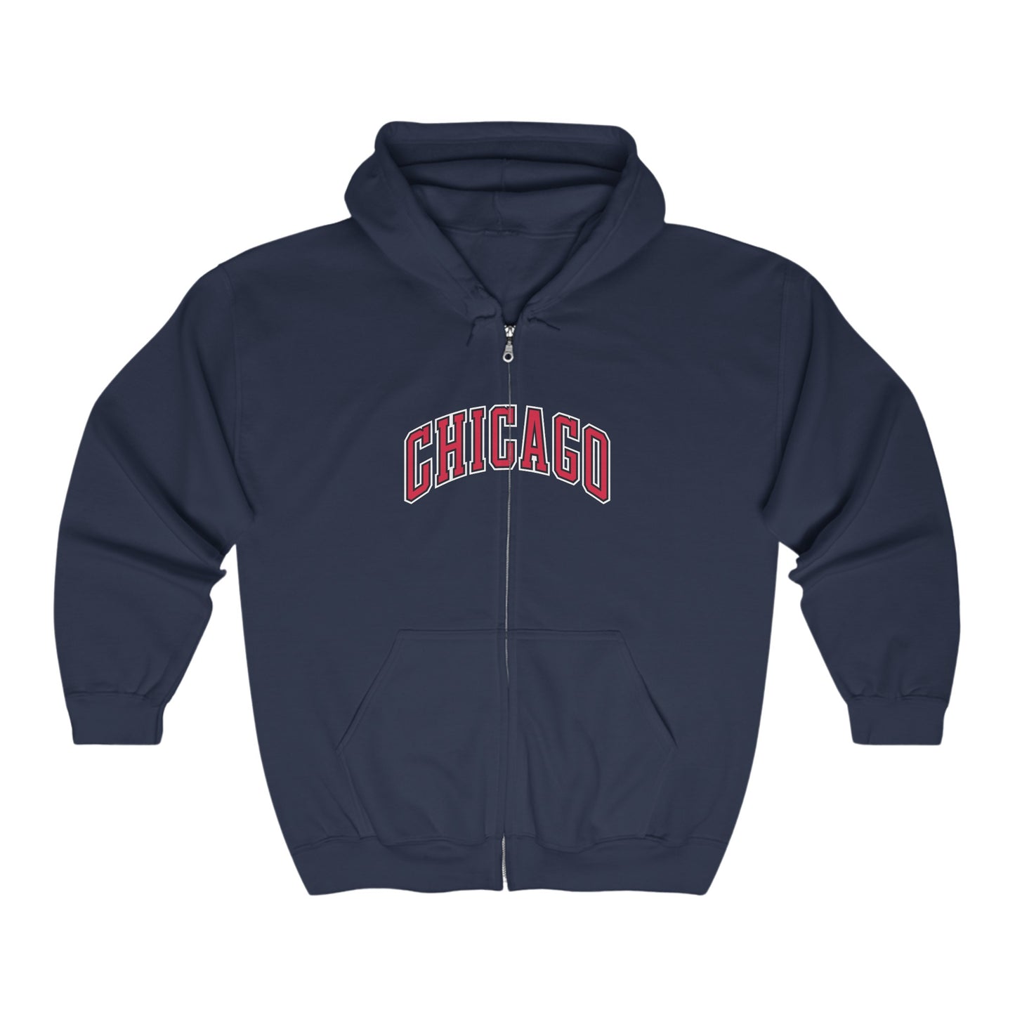 Chicago Zip-Up Hoodie