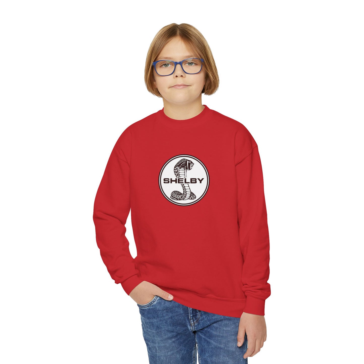 Shelby Logo Youth Sweatshirt