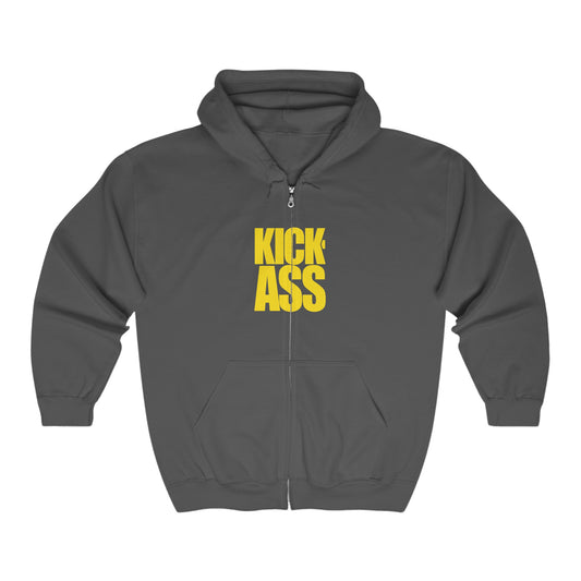 Kick Ass Zip-Up Hoodie