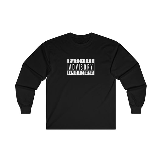 Parental Advisory Explicit Content Long Sleeve T-Shirt