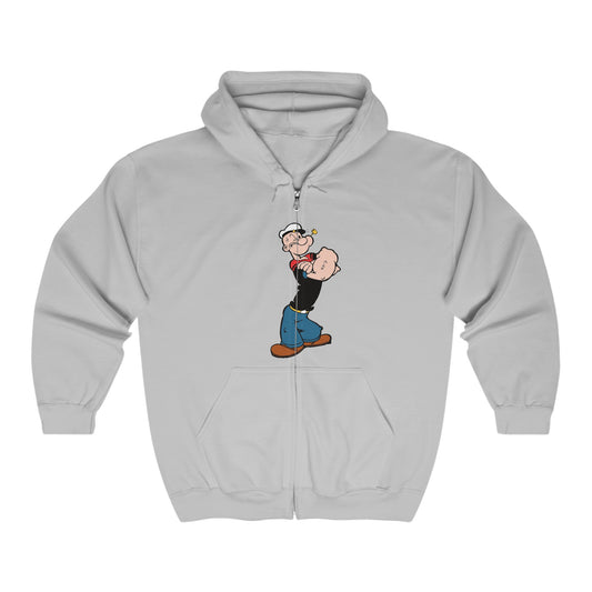 Popeye Zip-Up Hoodie