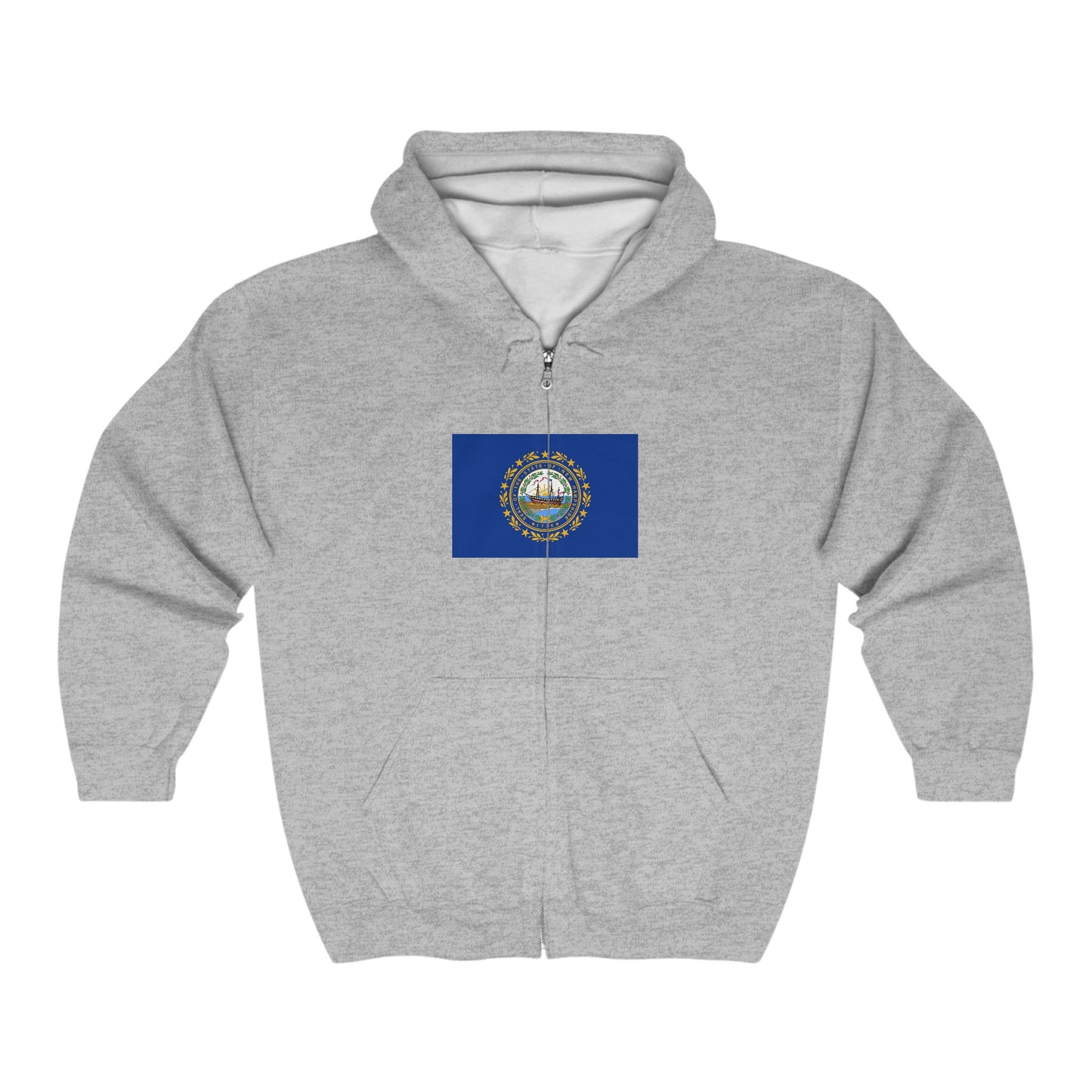 New Hampshire Zip-Up Hoodie