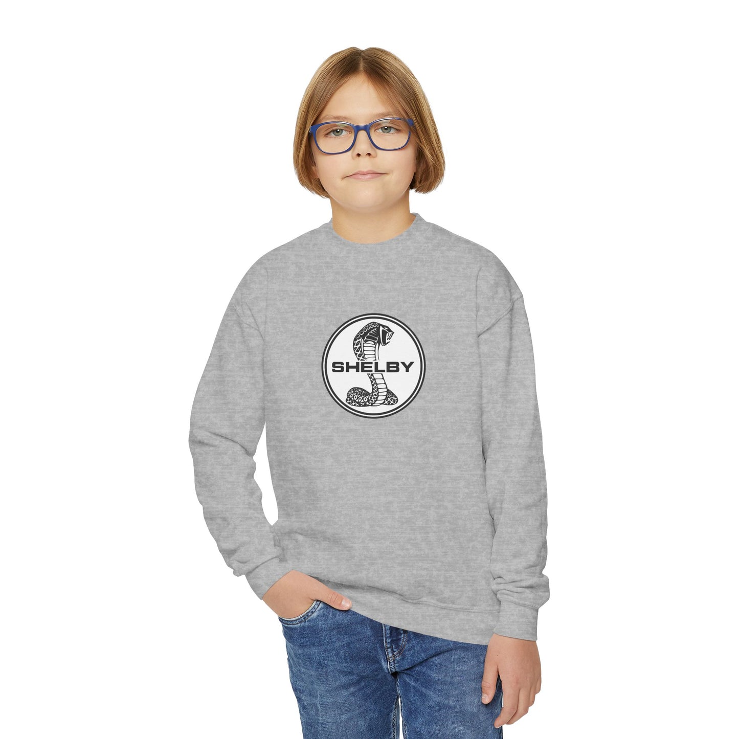 Shelby Logo Youth Sweatshirt