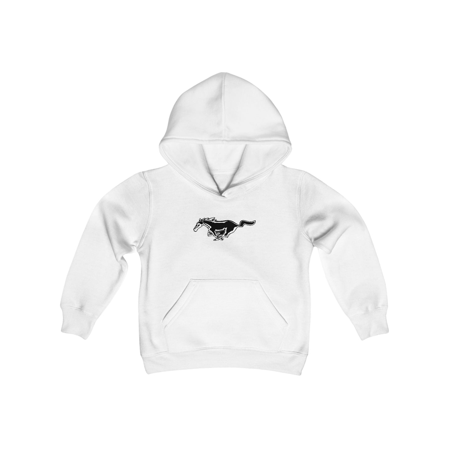 Mustang Horse Youth Hoodie