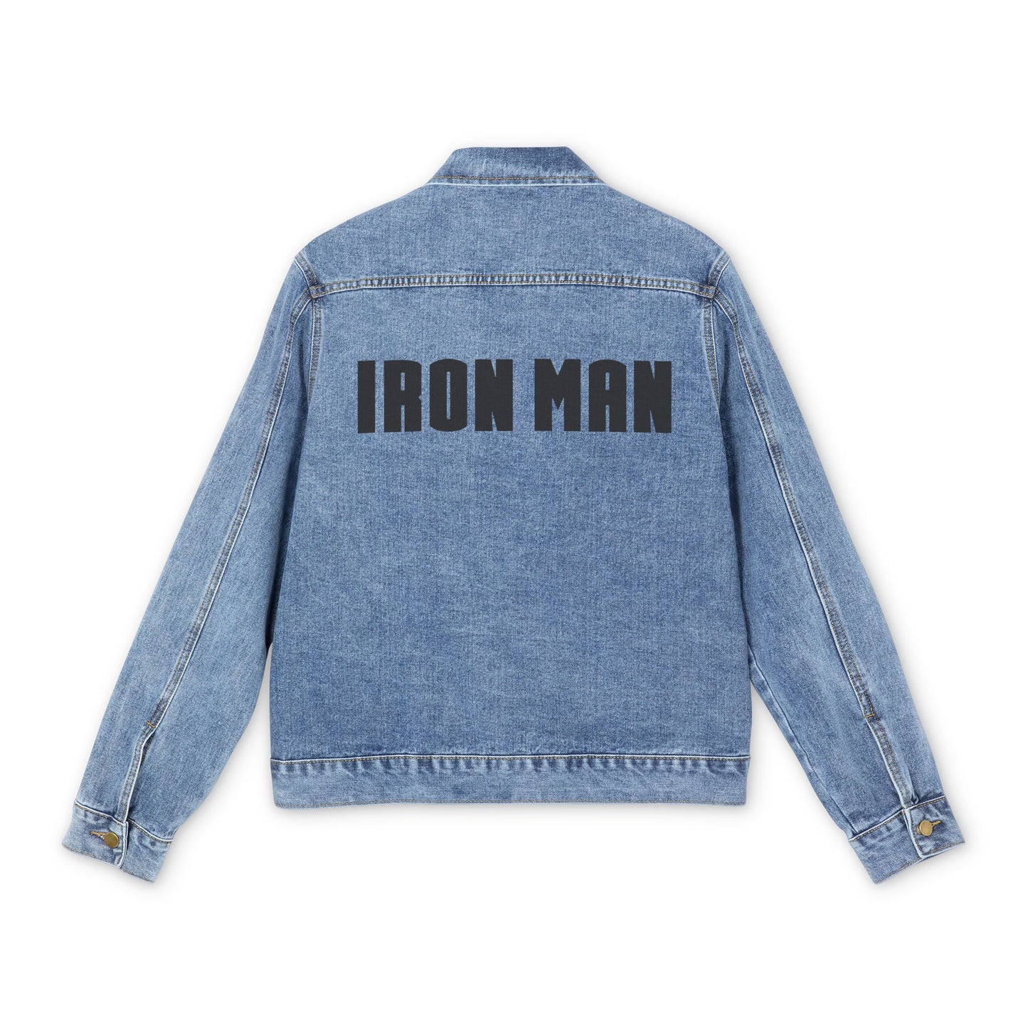 Iron Man Adult Denim Jacket