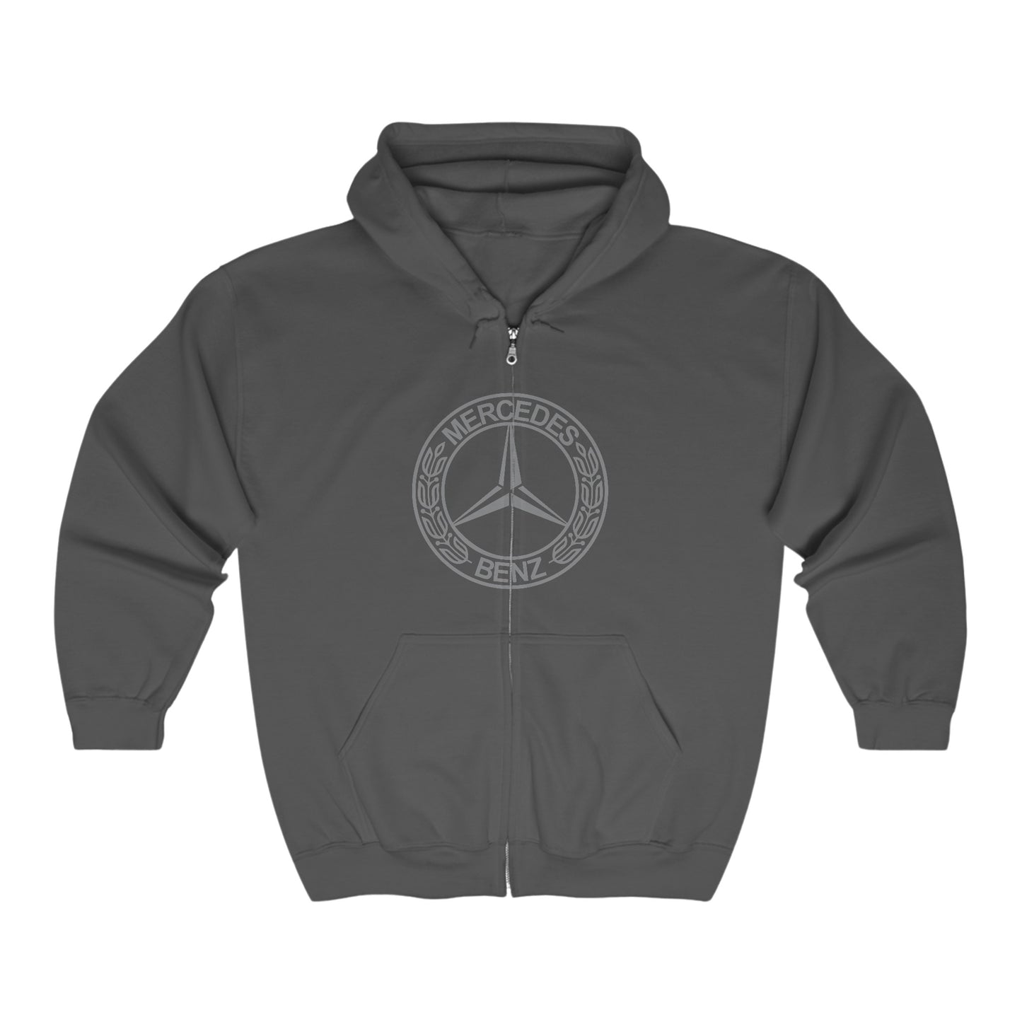 Mercedes Benz Zip-Up Hoodie