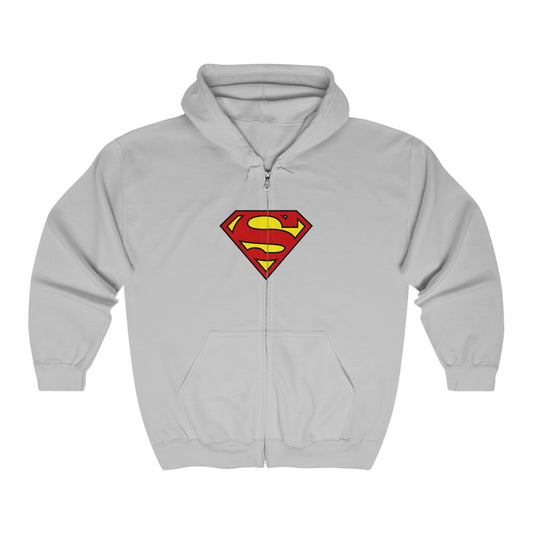 Superman Zip-Up Hoodie