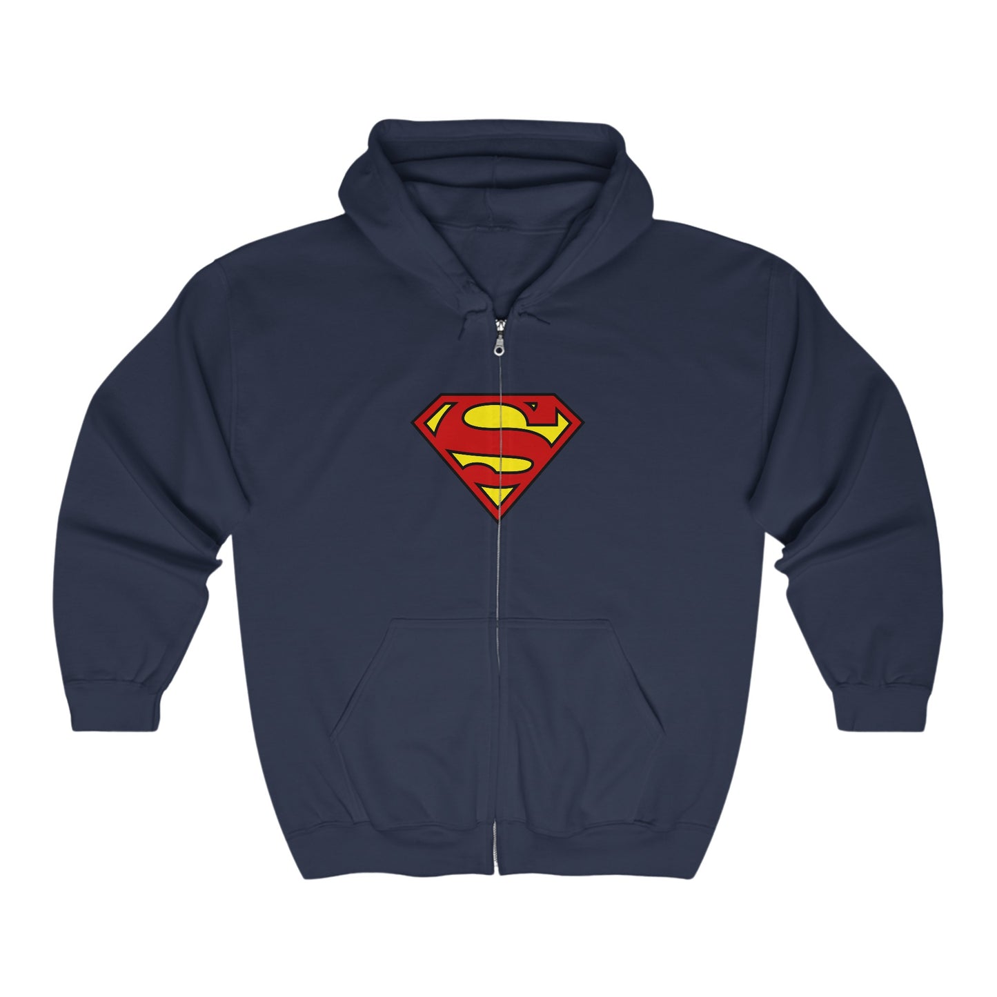Superman Zip-Up Hoodie