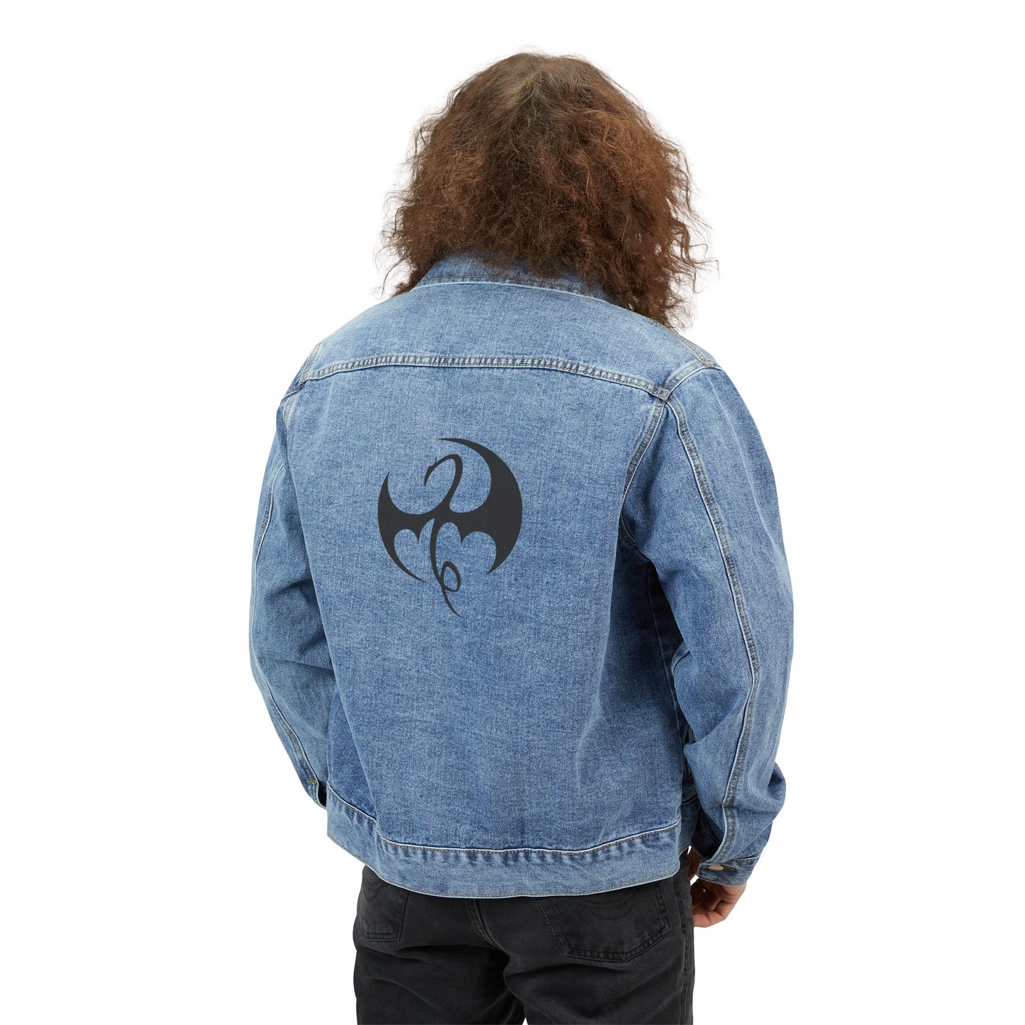 Marvels Iron Fist Adult Denim Jacket