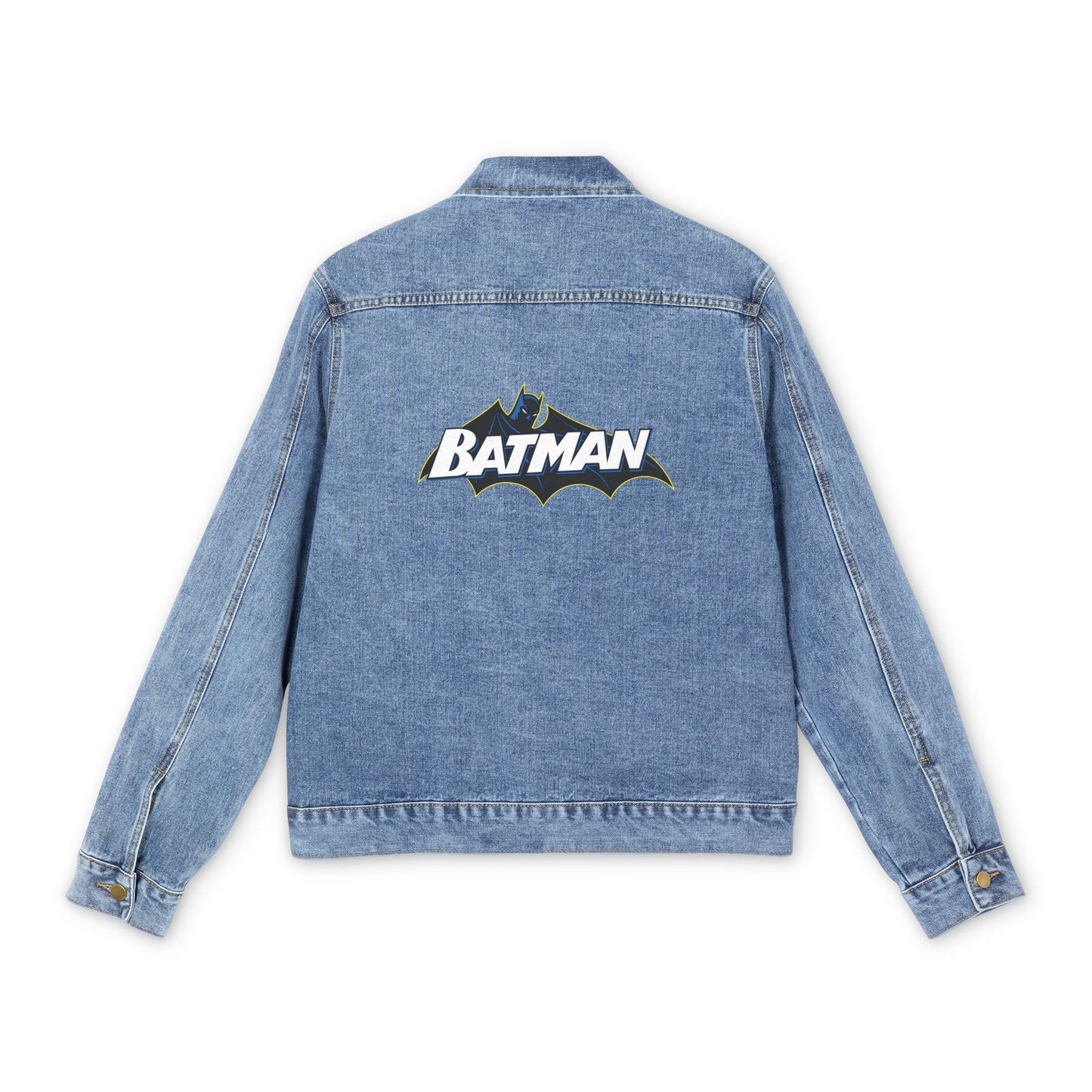 Batman Logo Adult Denim Jacket