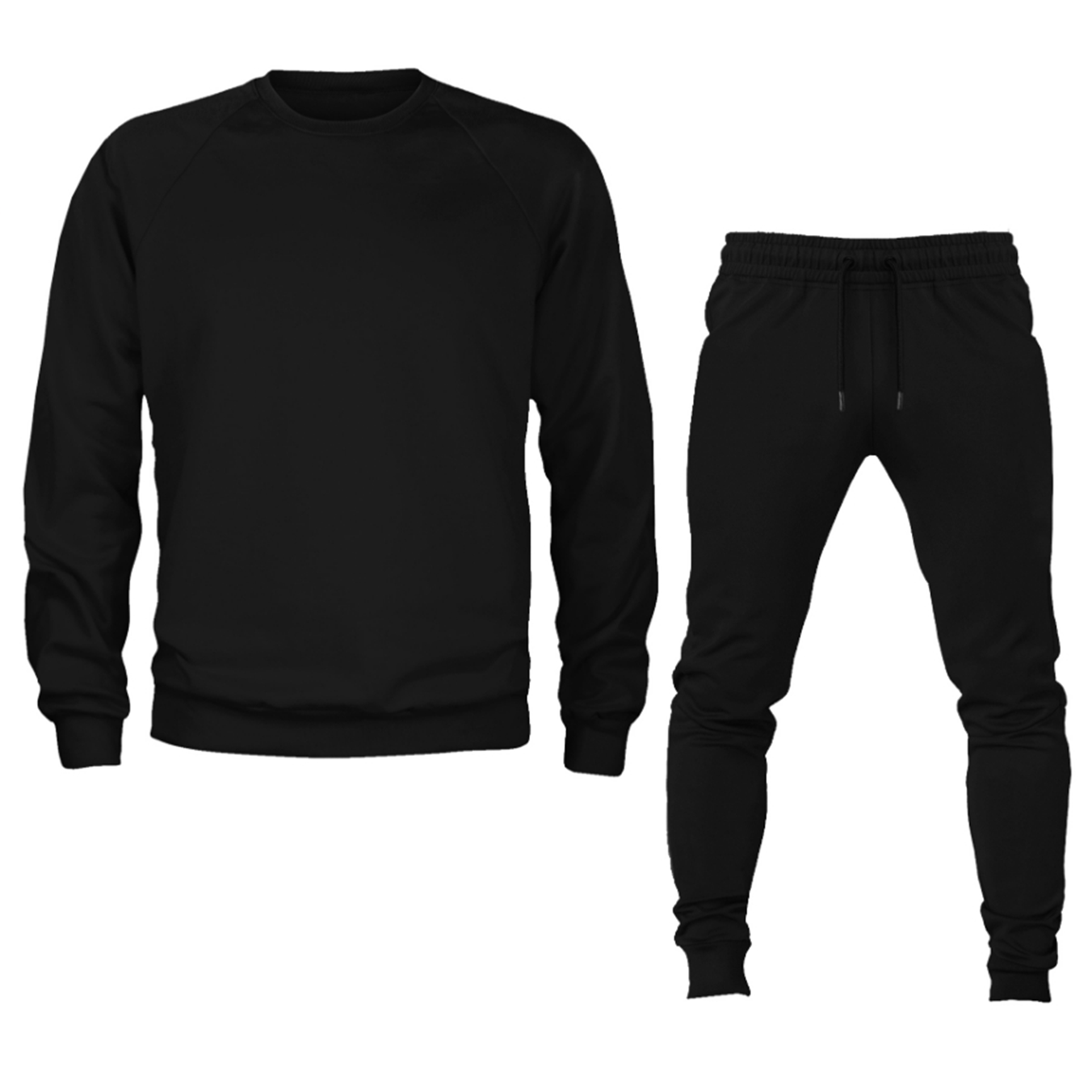 Men's Crewneck Sweatshirt Joggers Suit