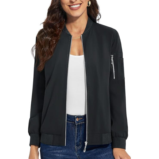 Women's Premium Bomber Jacket Outerwear