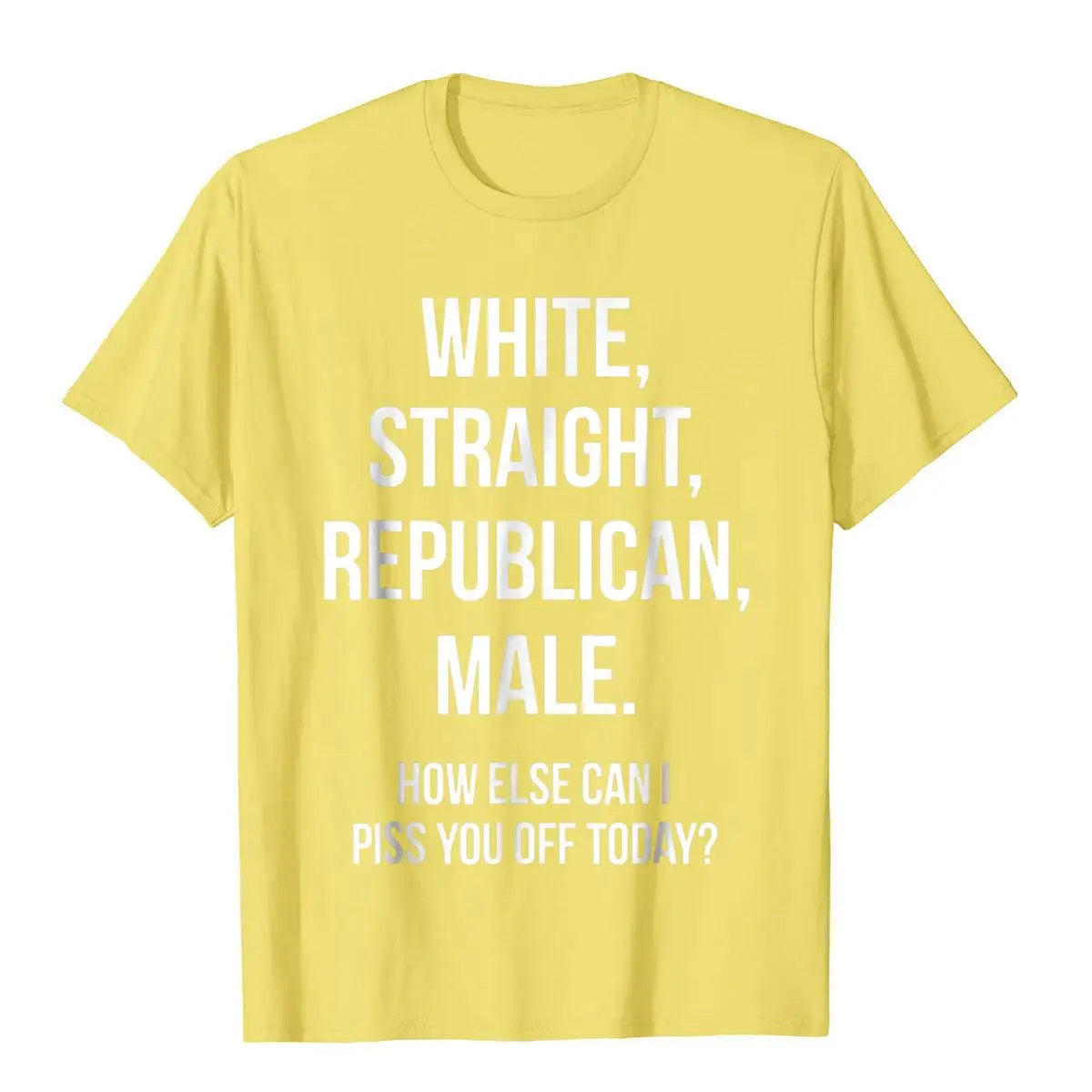 White, Straight, Republician T-Shirt