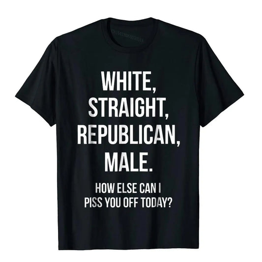White, Straight, Republician T-Shirt