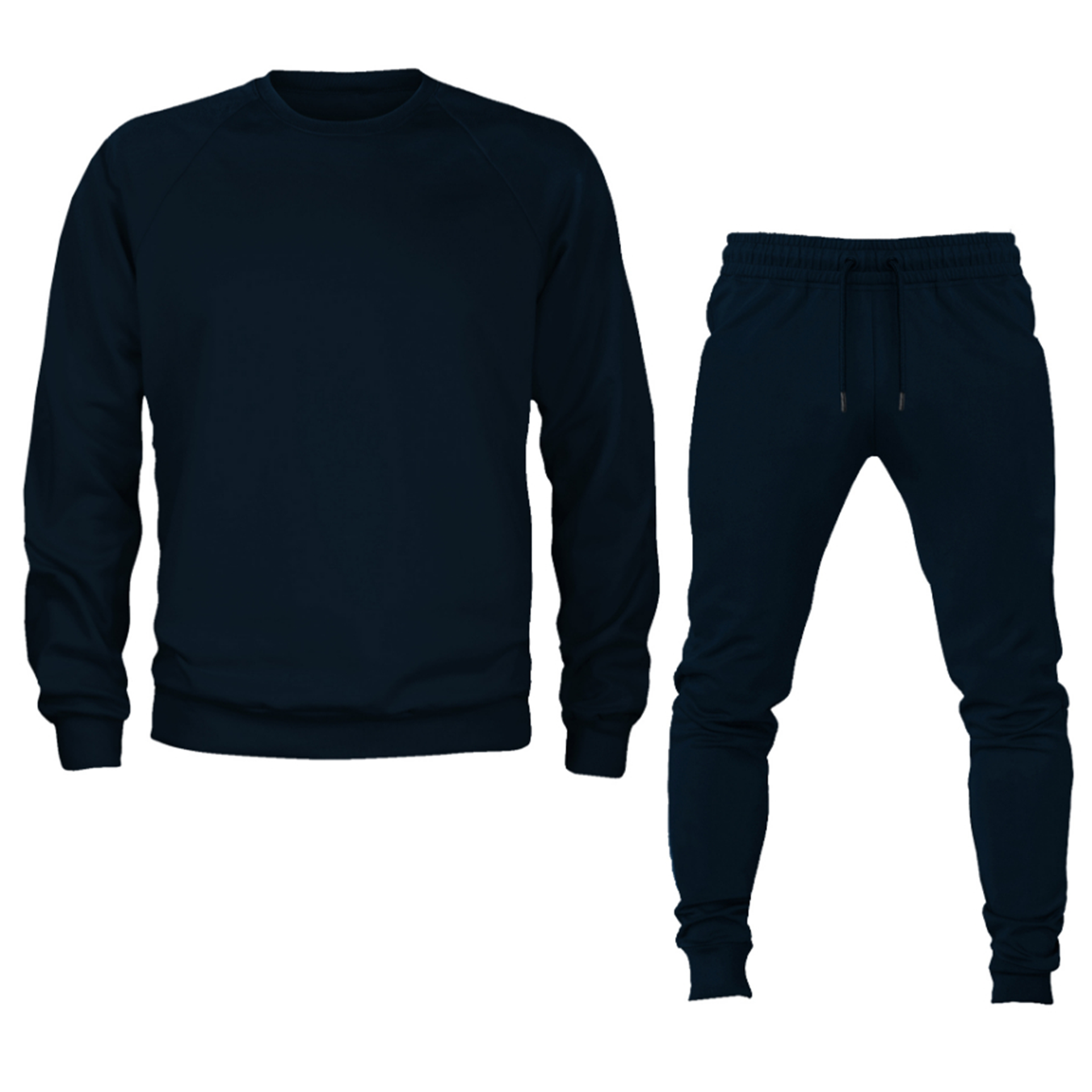 Men's Crewneck Sweatshirt Joggers Suit