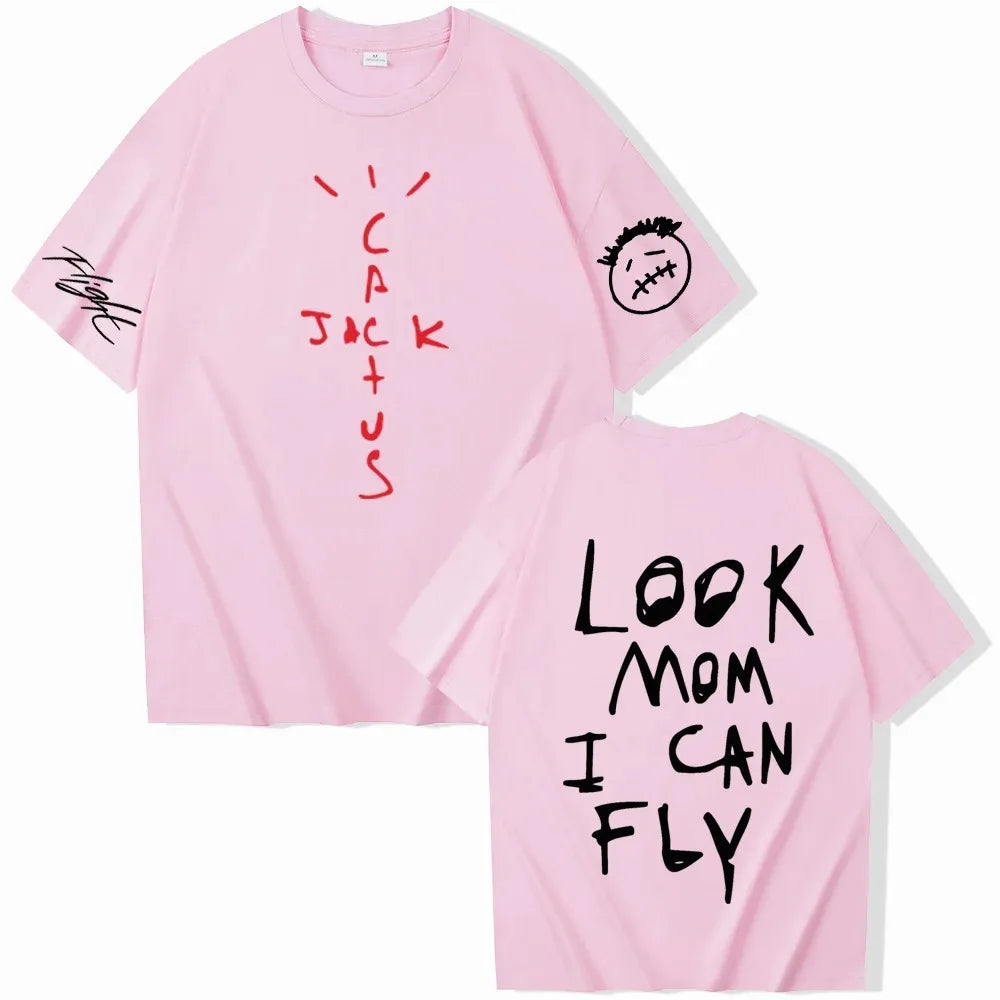 Cactus Jack Look Mom I Can Fly T-Shirt