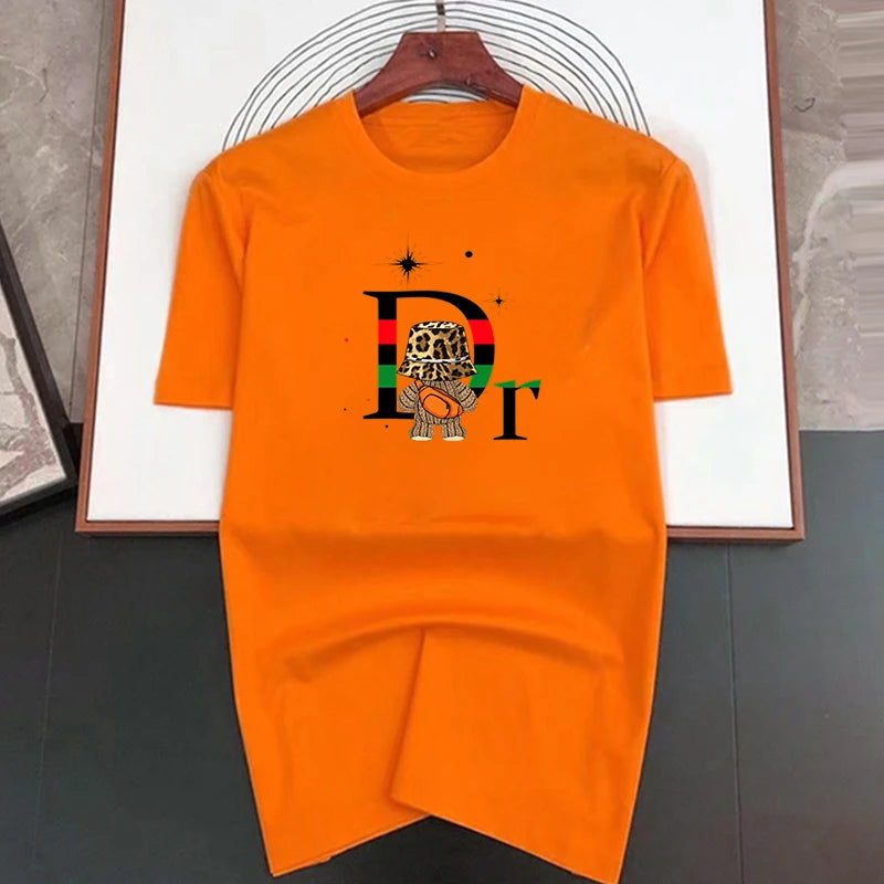 Bear's Back Print T-Shirt