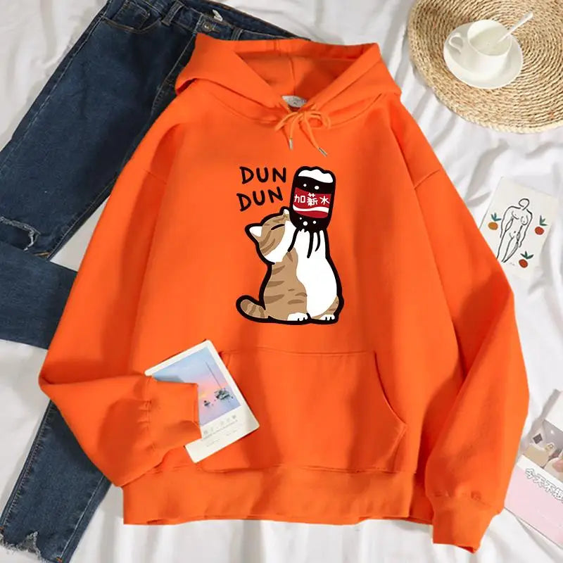 Dun Dun Cat Hoodie