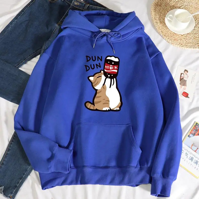 Dun Dun Cat Hoodie