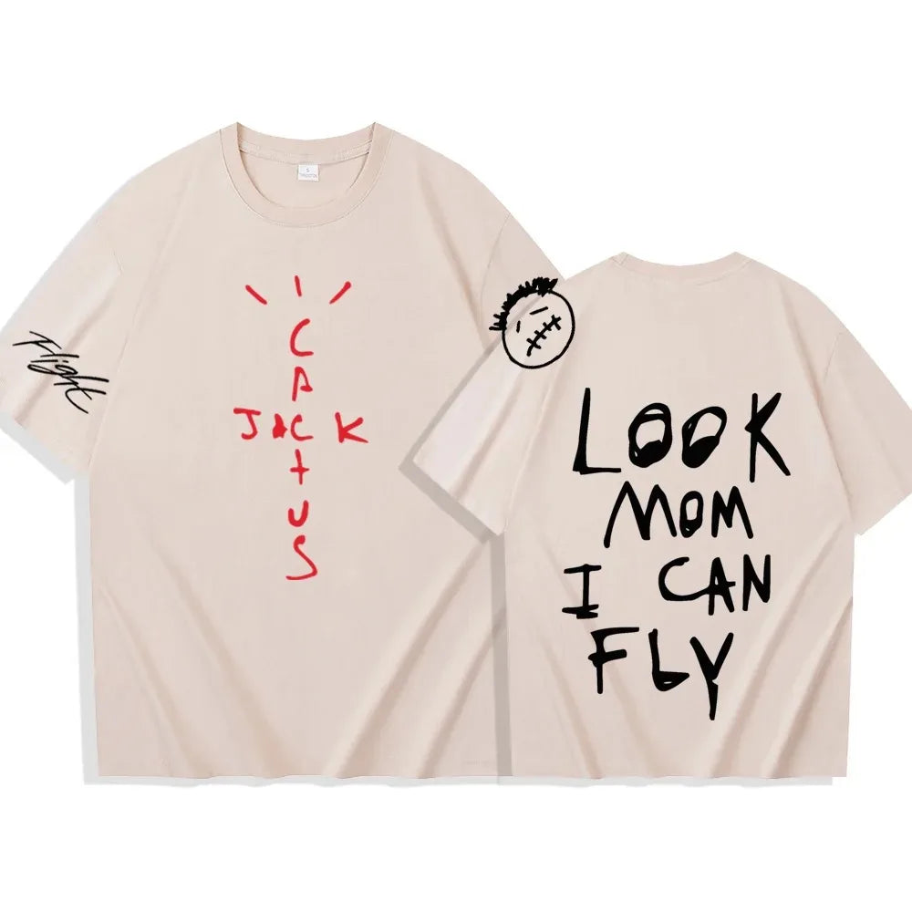 Cactus Jack Look Mom I Can Fly T-Shirt