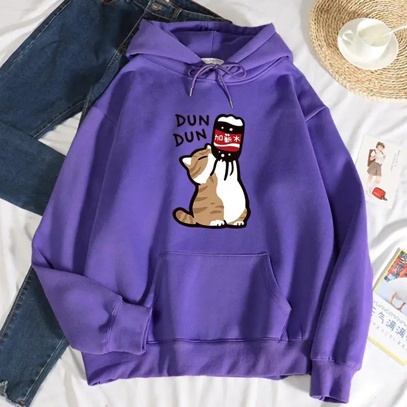 Dun Dun Cat Hoodie