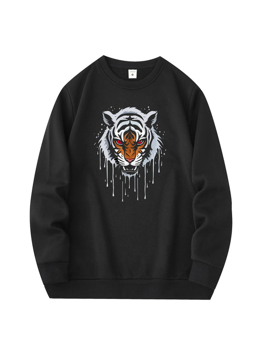 Tiger Printed Sweatshirt