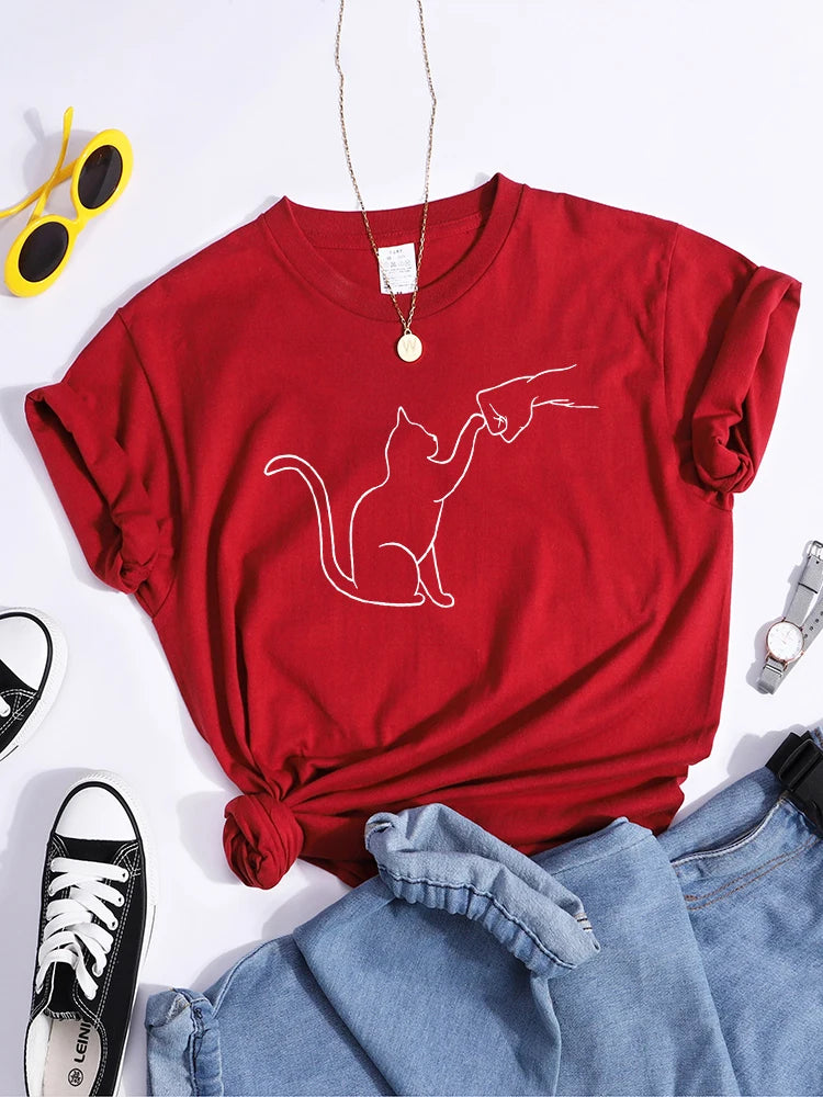 Agreement With Cat T-Shirt