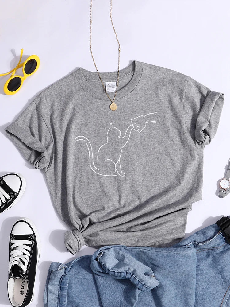 Agreement With Cat T-Shirt