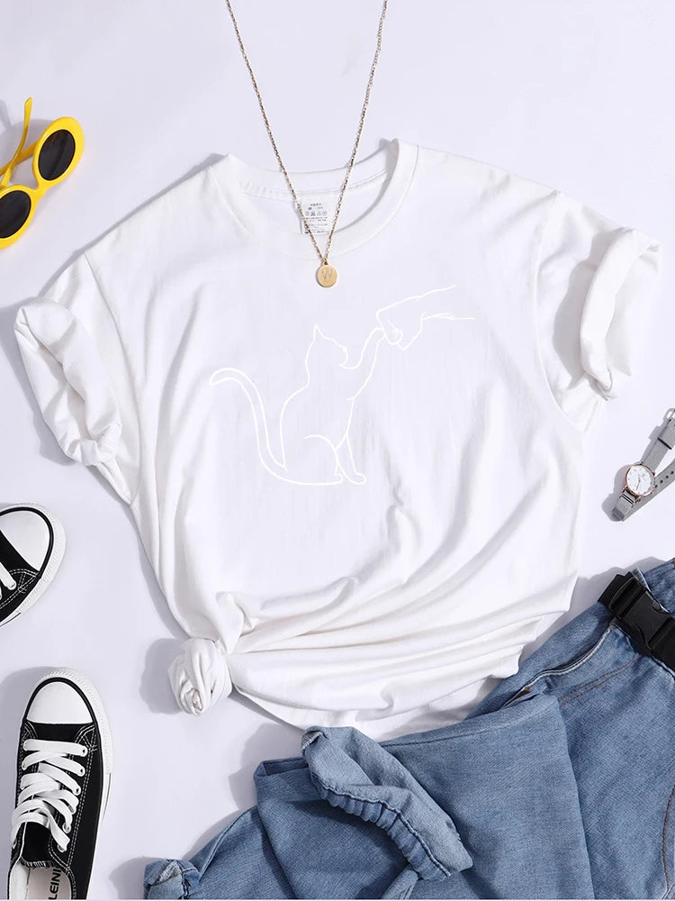 Agreement With Cat T-Shirt
