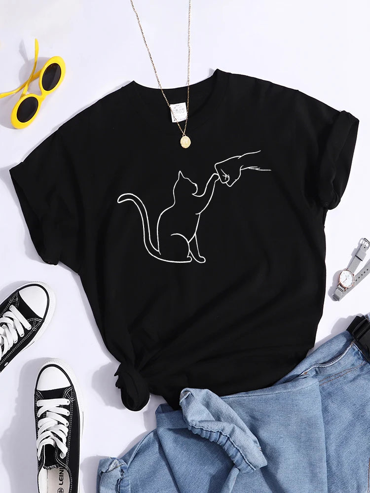 Agreement With Cat T-Shirt