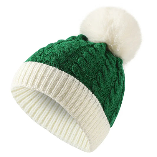 Red And Green Christmas Beanie