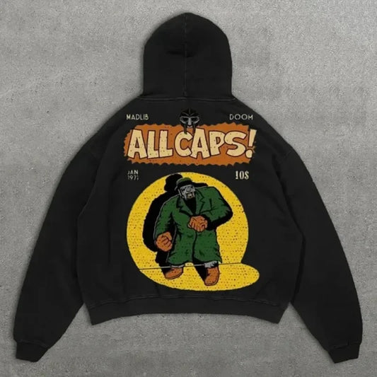 All Caps Hoodie