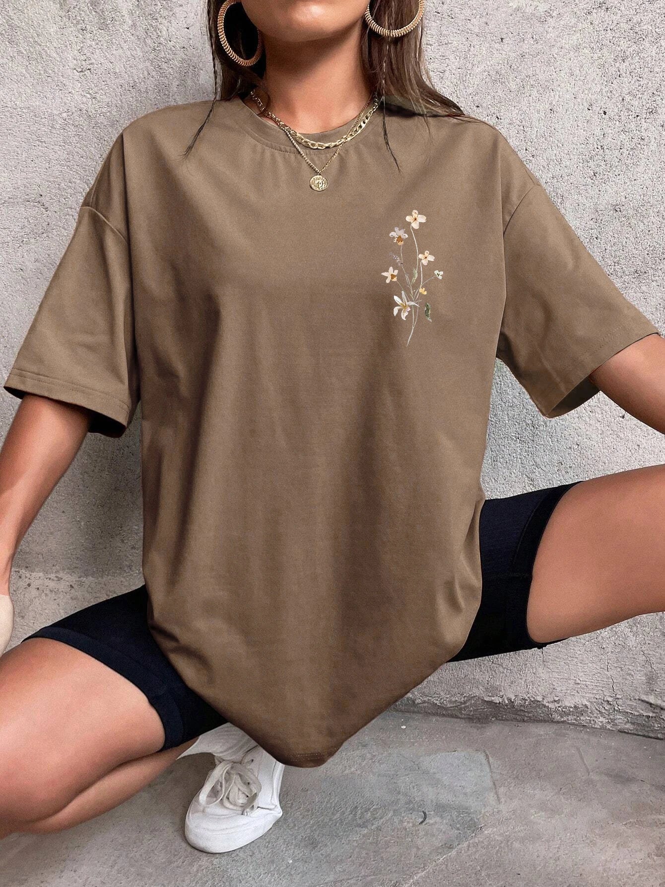 Cottage Core Flower Cluster T-Shirt