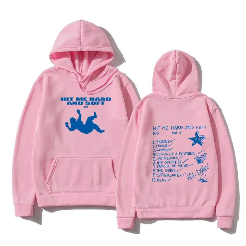 Billie Eilish Hit Me Hard And Soft Hoodie