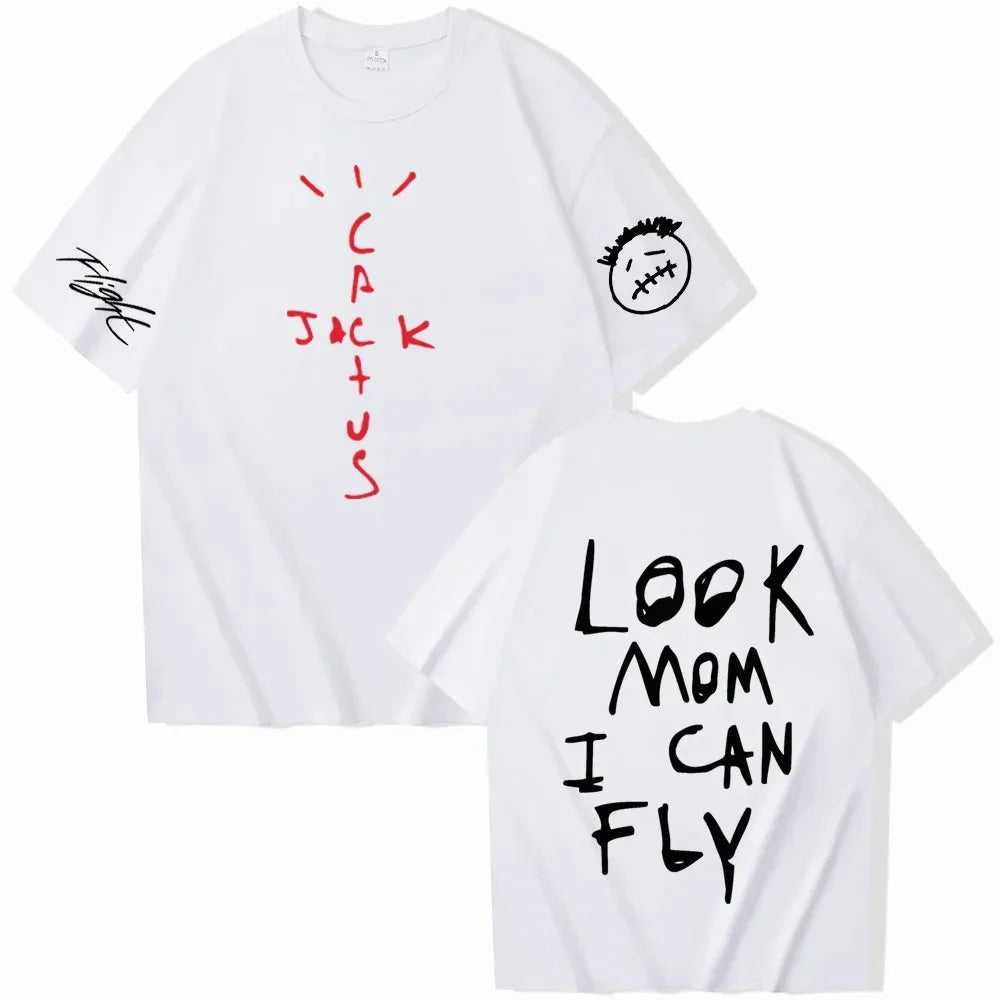 Cactus Jack Look Mom I Can Fly T-Shirt