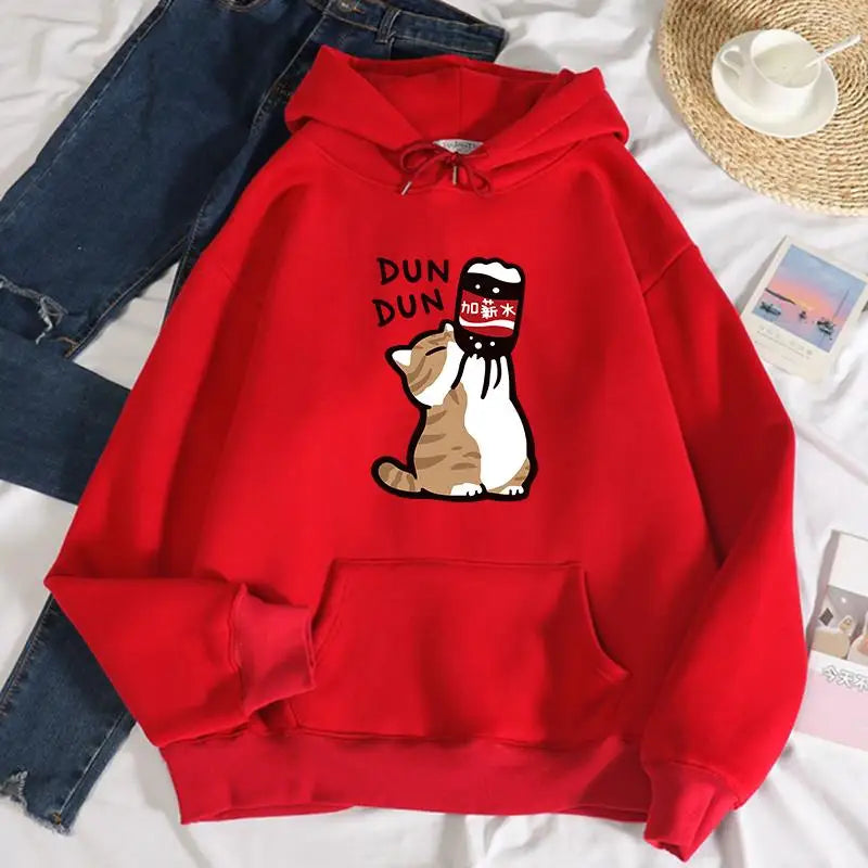 Dun Dun Cat Hoodie