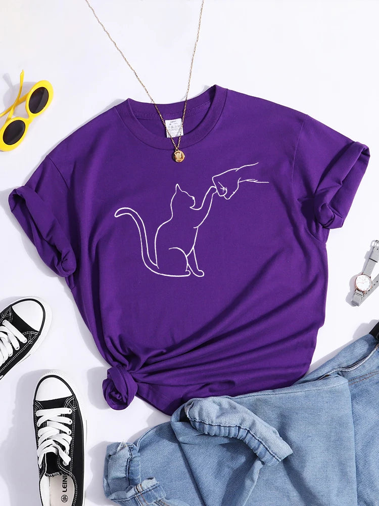 Agreement With Cat T-Shirt