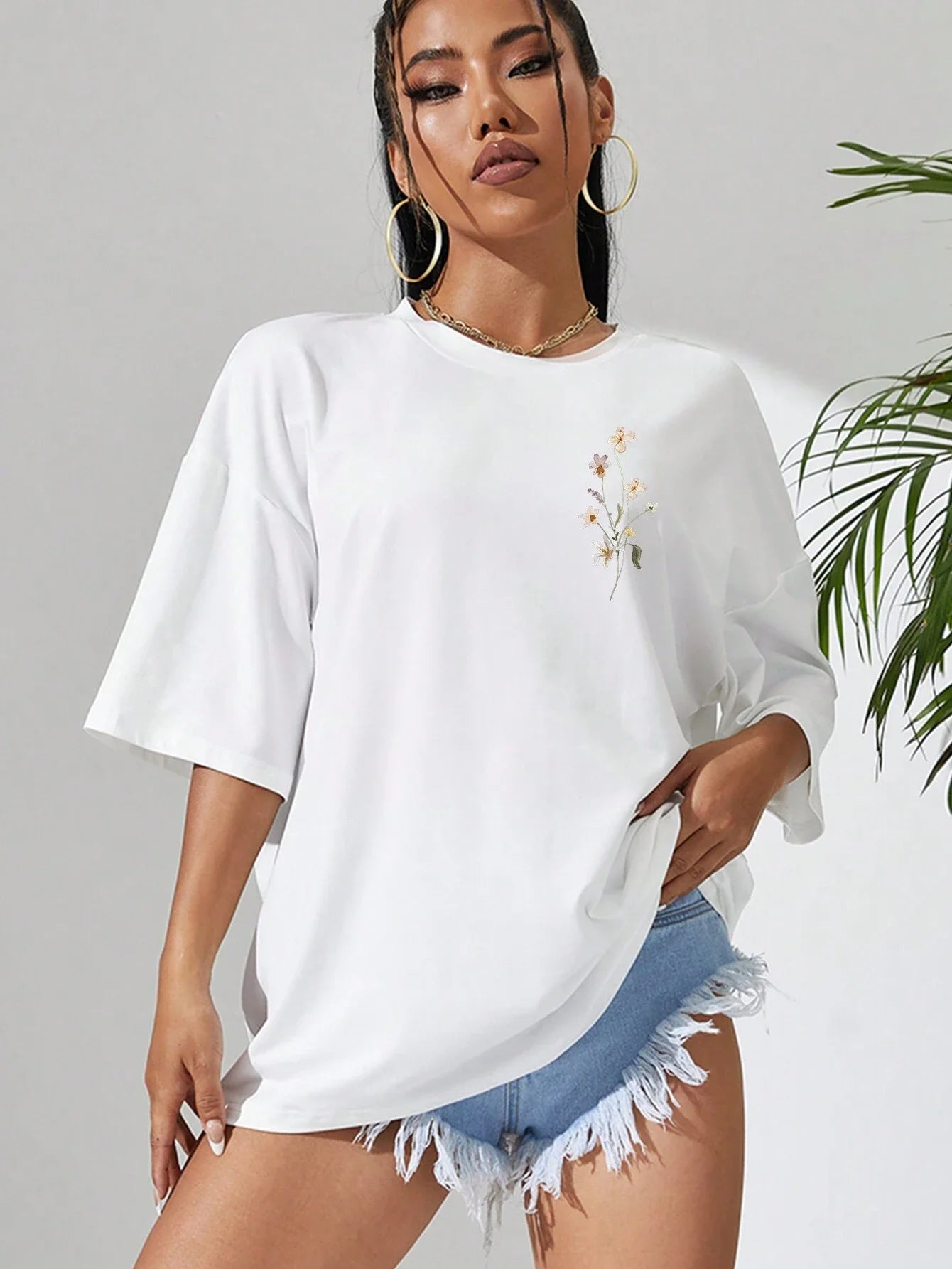 Cottage Core Flower Cluster T-Shirt