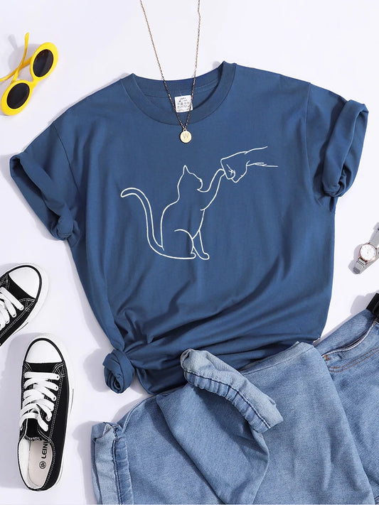 Agreement With Cat T-Shirt